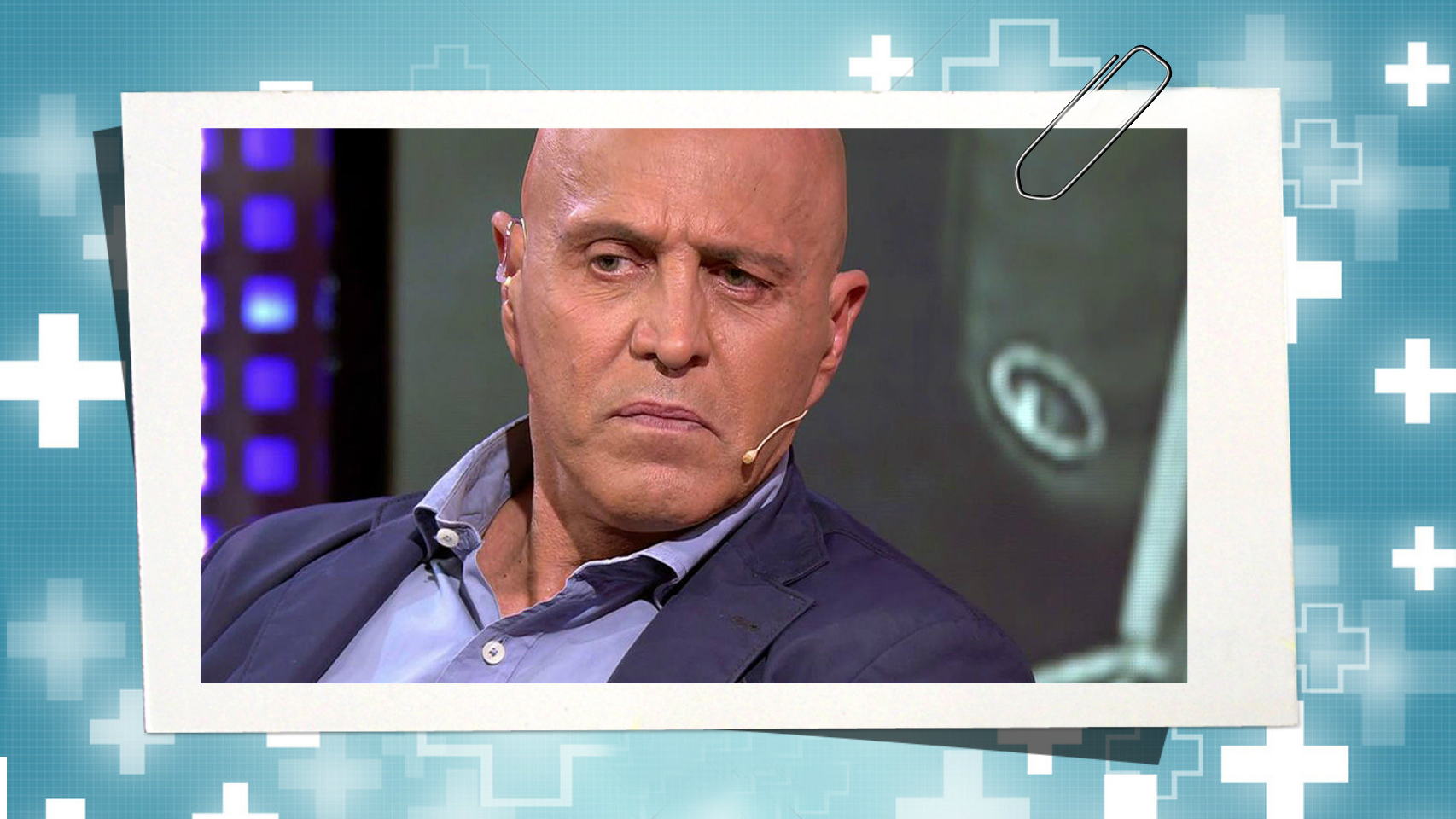 El colaborador de 'Sálvame' lleva una década sufriendo las secuelas de un glaucoma ocular.