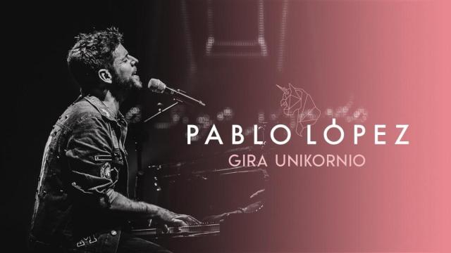 Cartel promocional de la gira Unikornio.