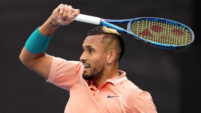 Nick Kyrgios, en el Open de Australia