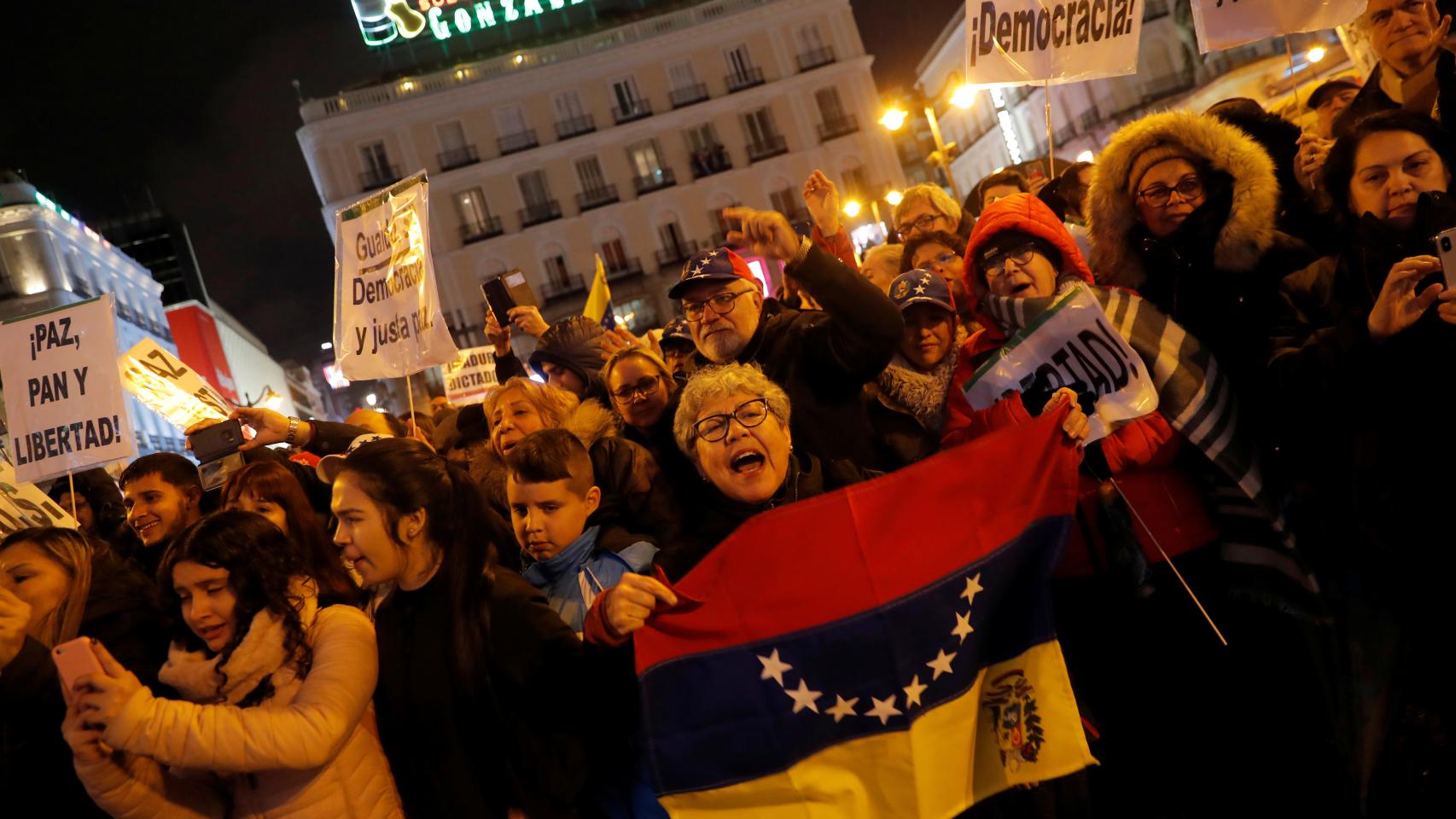 Guaidó en Madrid