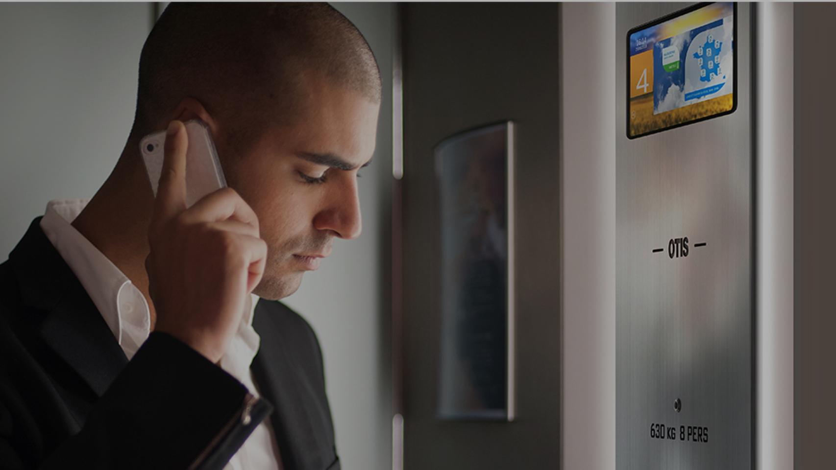 Ascensor con eView de Otis.