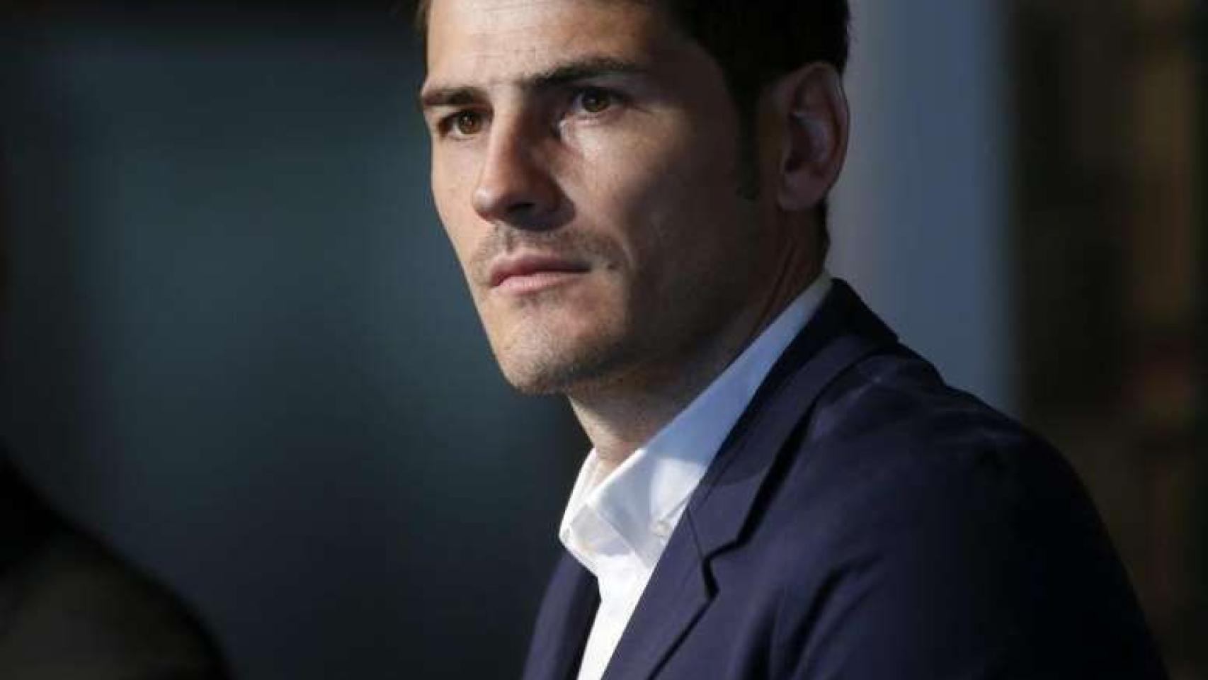 Iker Casillas, en un acto