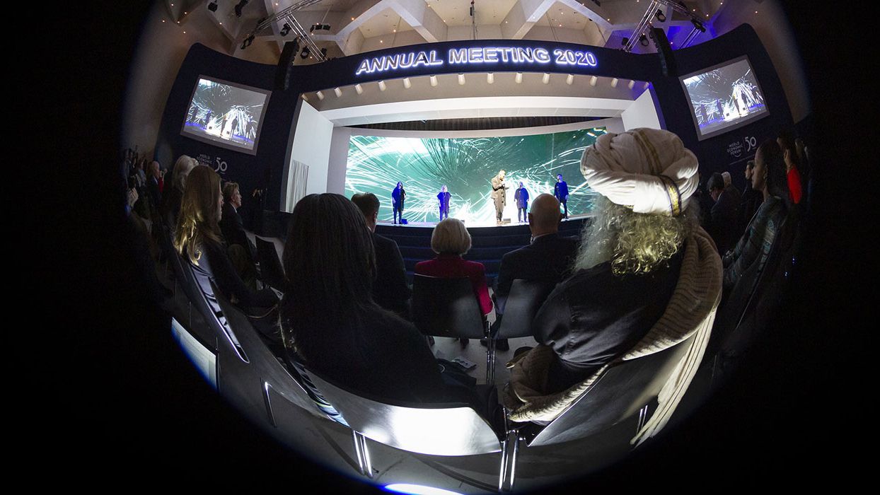 Imagen del Foro anual de Davos 2020 del World Economic Forum.
