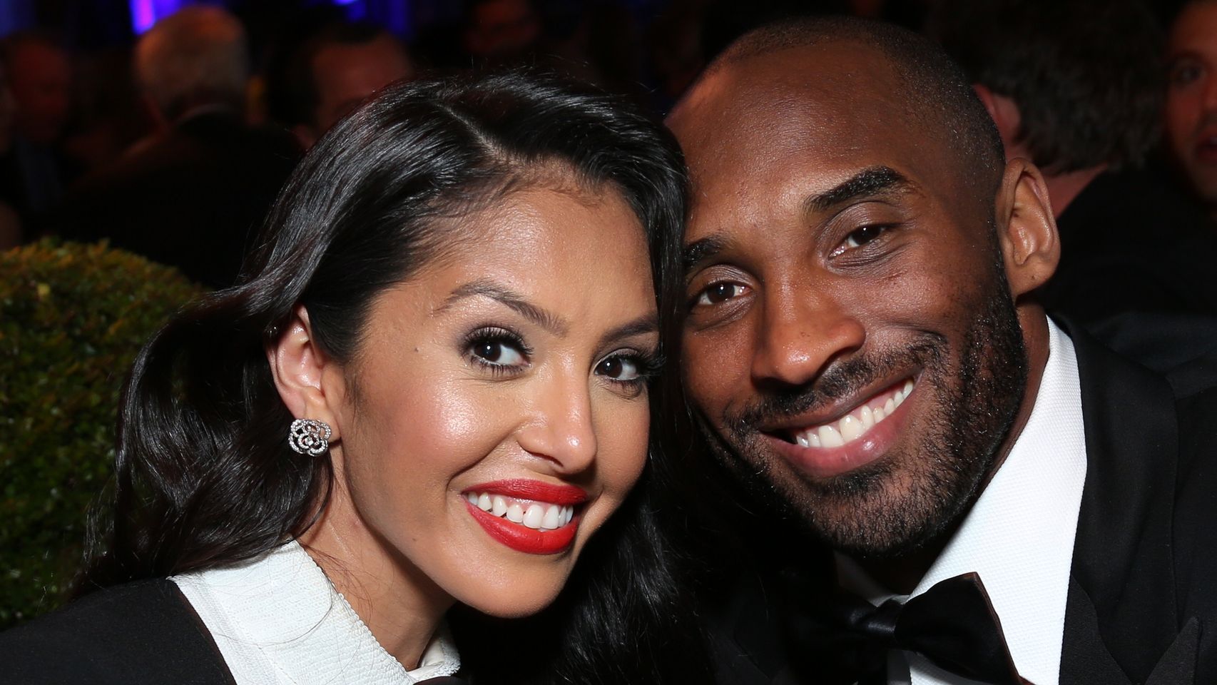 Kobe Bryant y su mujer, en la gala EIF's Women's Cancer.