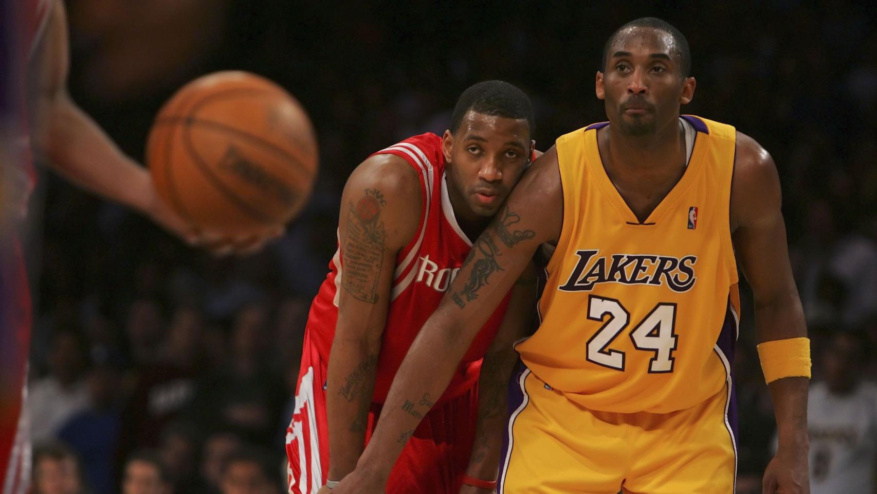 Tracy McGrady y Kobe Bryant