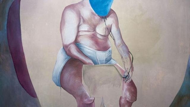 'Autorretrato', de Martin Kippenberger. Colección Saatchi