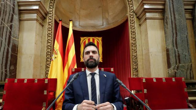 Roger Torrent, presidente del Parlament de Cataluña.