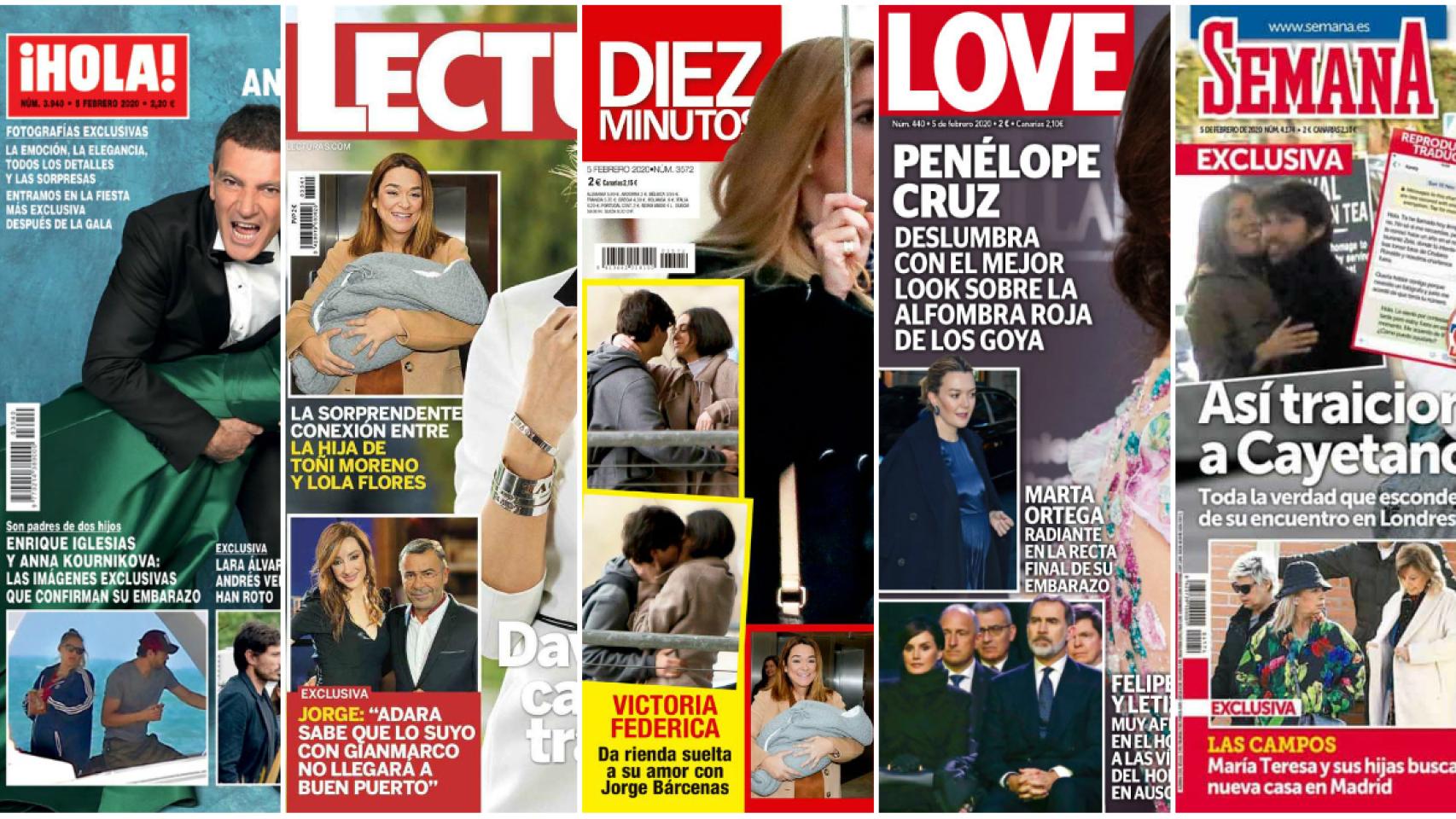 Estas son las revistas de este miércoles.