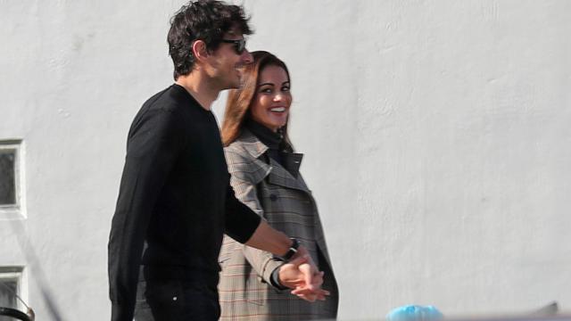 Lara Álvarez y Andrés Velencoso en una imagen de archivo.
