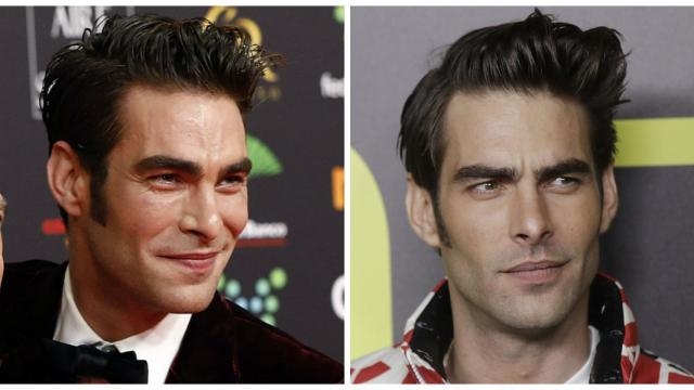 Jon Kortajarena en una comparativa de JALEOS sobre su antes y su después.