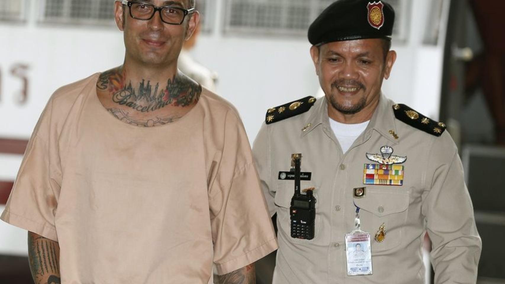 El español Artur Segarra en Tailandia.