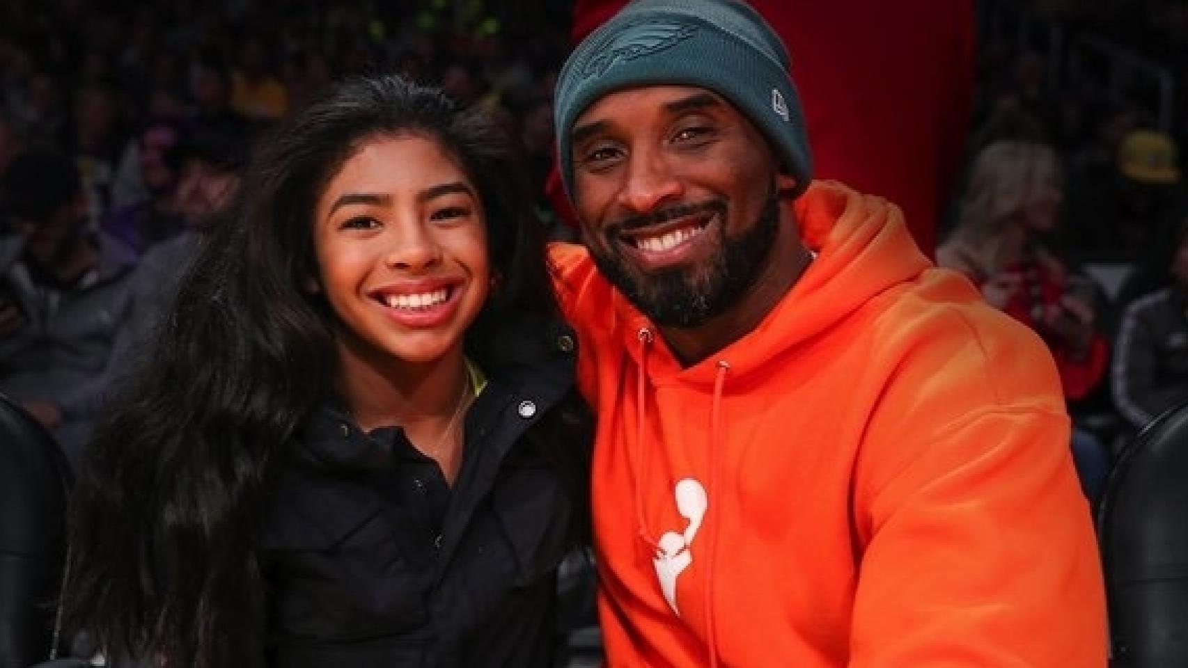 Kobe Bryant y su hija Gianna