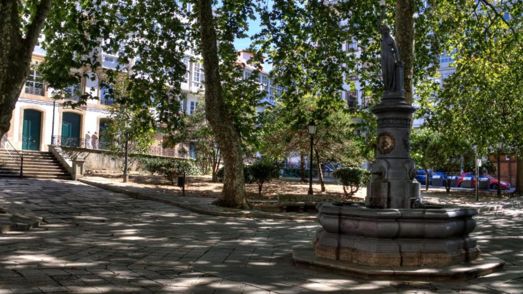 Plaza de Azcárraga en la Ciudad Vieja.