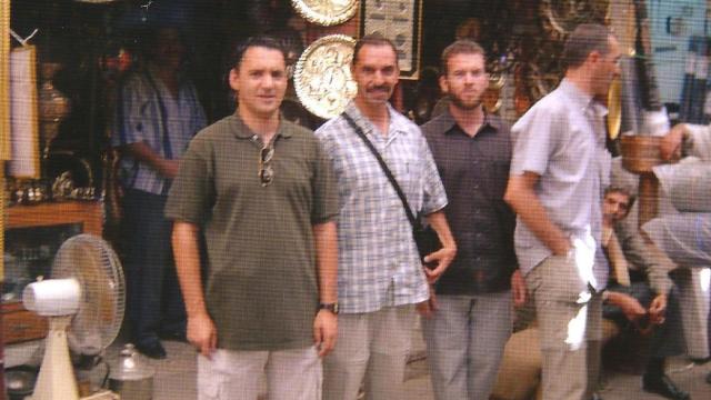 De izquierda a derecha, los agentes José Antonio Bernal, Alfonso Vega, Carlos Baró y Alberto Martínez.