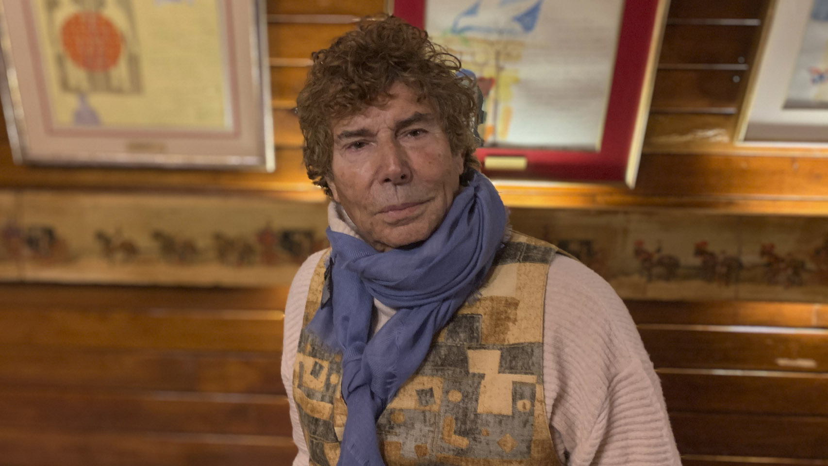 Quintero, en la catacumba del Café Gijón, donde tuvo lugar esta conversación de casi dos horas.