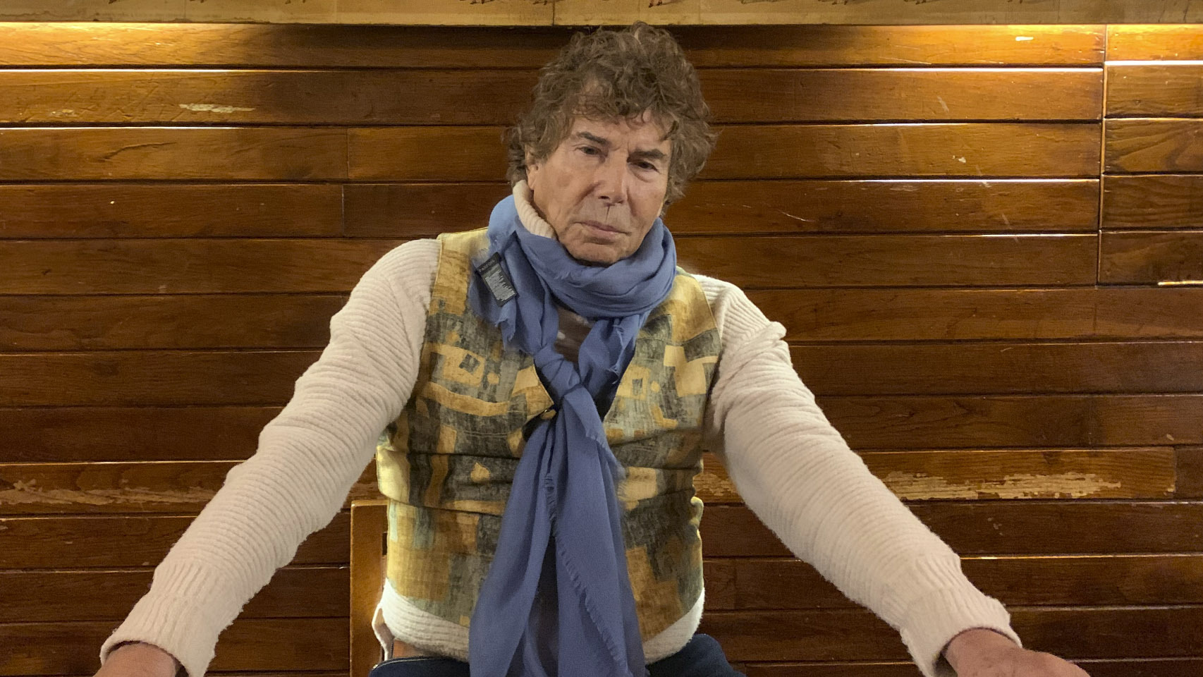 Jesús Quintero, durante su entrevista con este periódico.