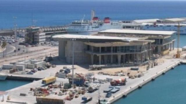 Estación marítima del puerto de Melilla, donde ocurrieron los hechos/.