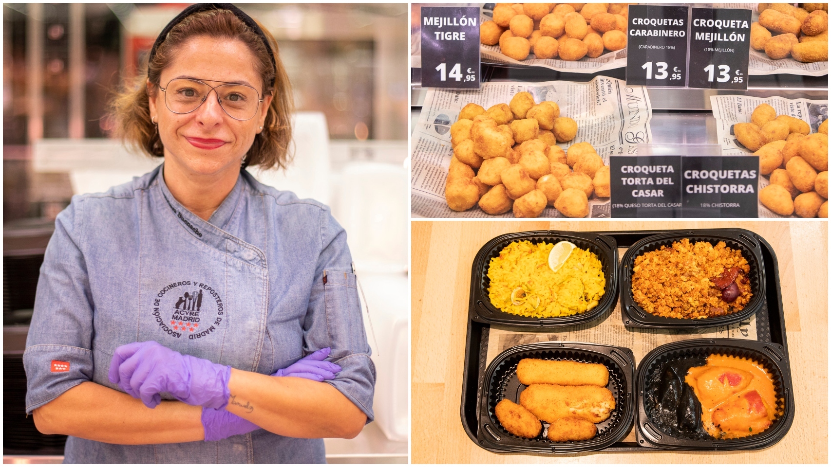 Bárbara, responsable de cocina de Alcampo y los platos preparados.