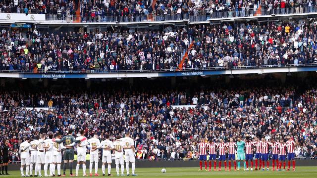 Minuto de silencio en el Santiago Bernabéu en honor de Kobe Bryant