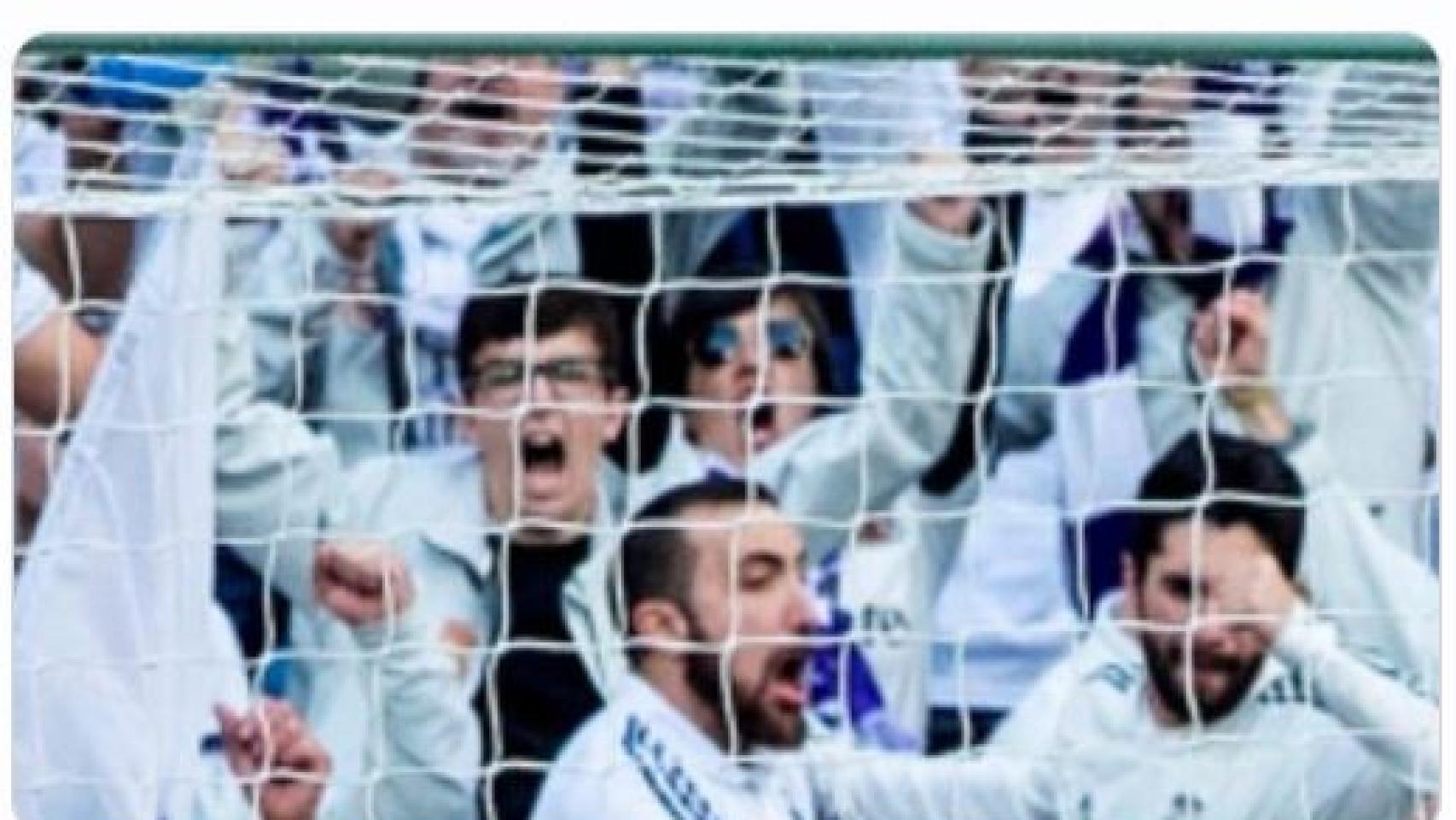 Parecidos entre Benzema y un aficionado