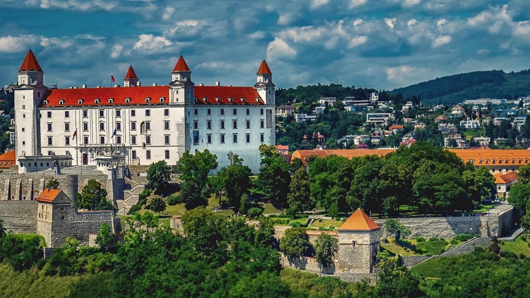 Castillo de Bratislava.