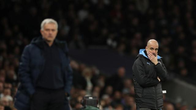 Mourinho y Guardiola