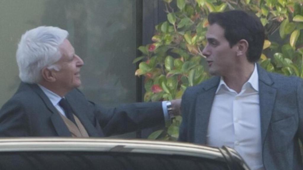 Albert Rivera y Paolo Vasile (RAM)