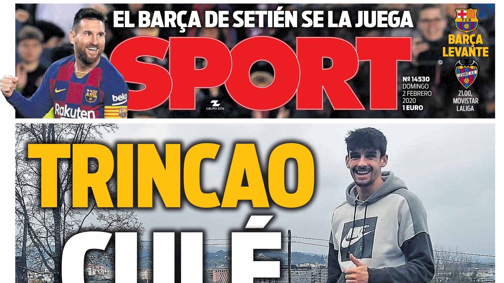 Portada Sport (02/02/20)
