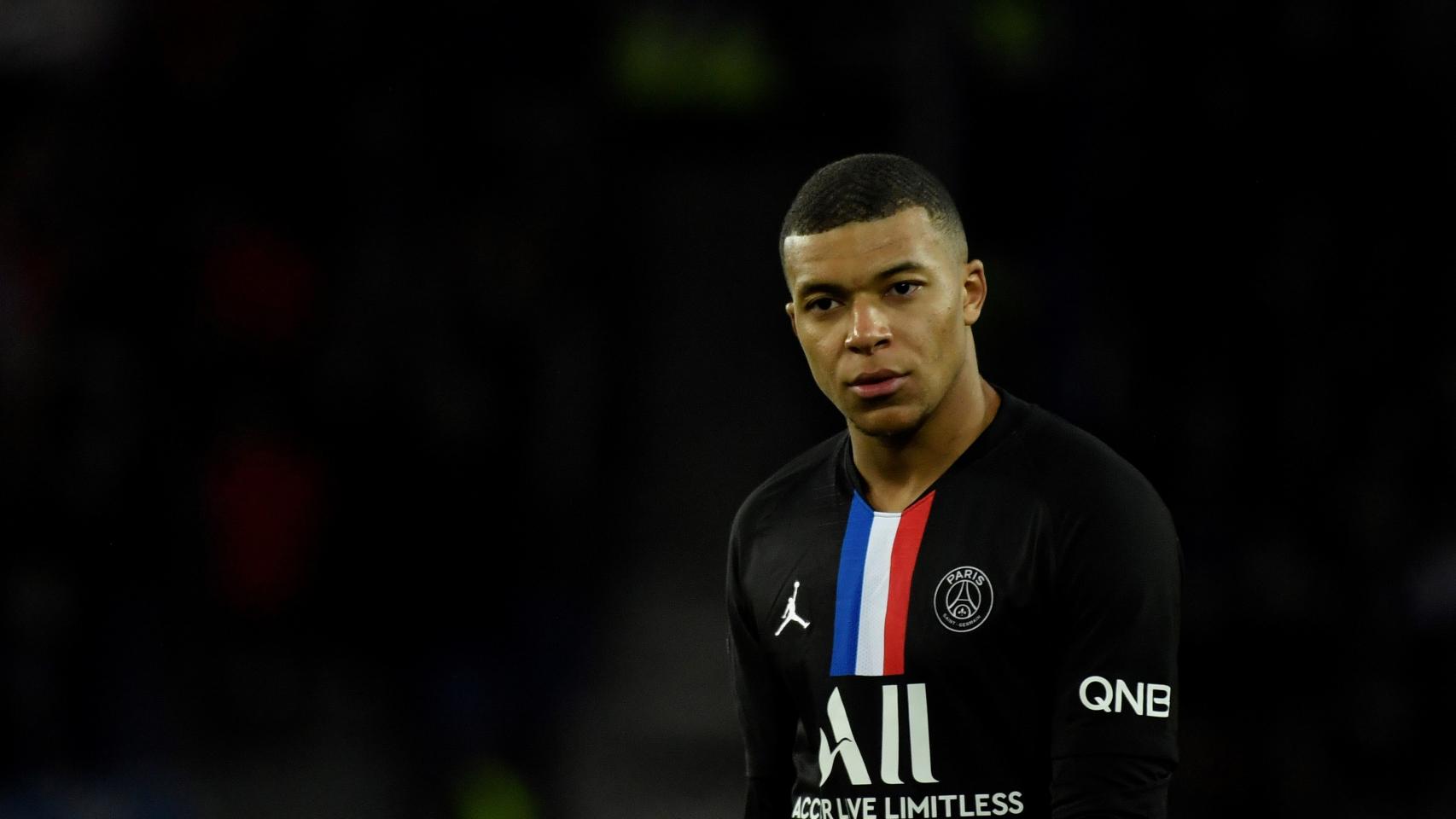 Mbappé, con el PSG