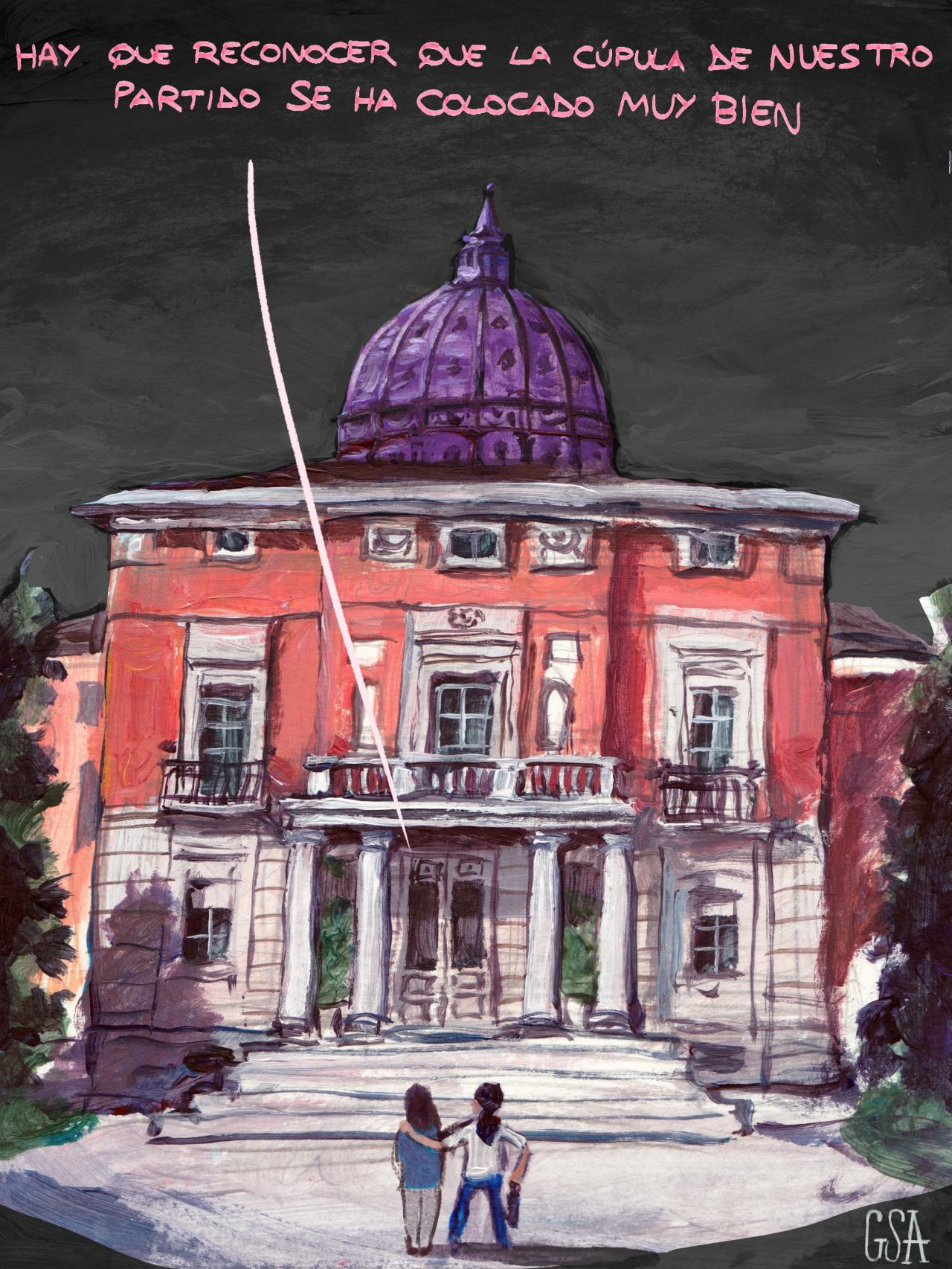 La cúpula de Podemos