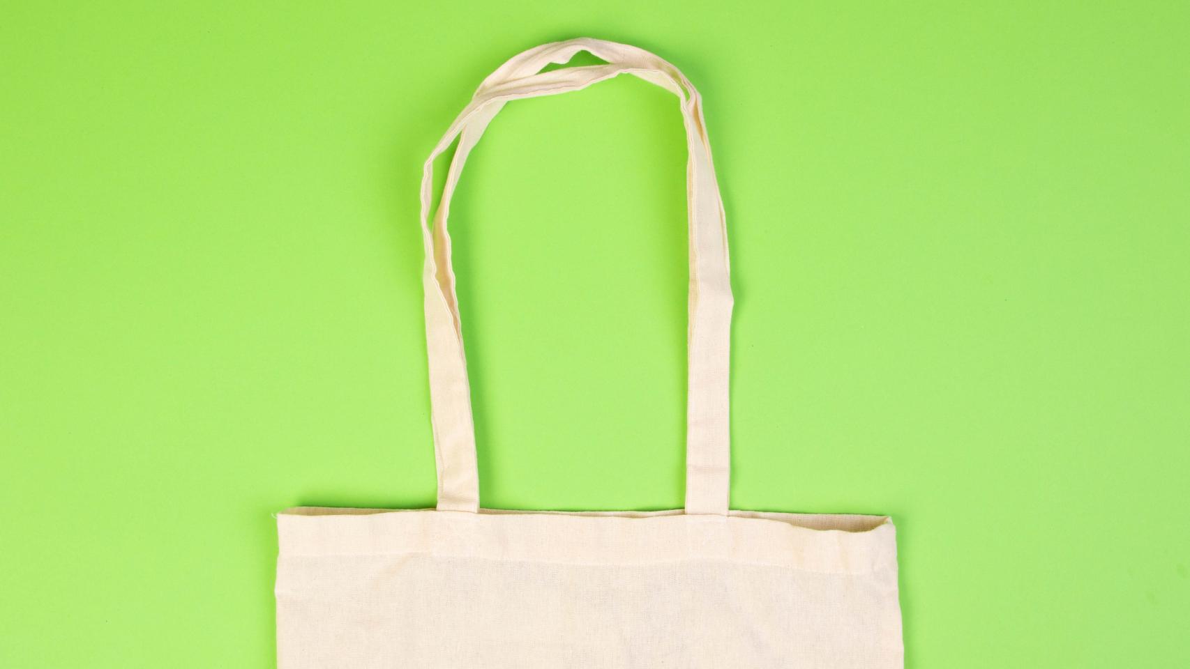 Una imagen de archivo de una bolsa de tela.