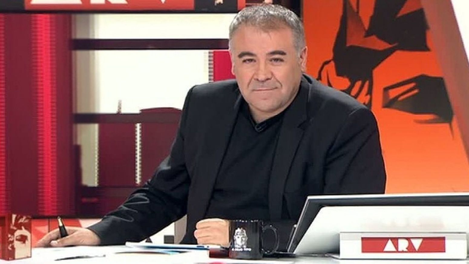 El periodista Antonio Ferreras presentando 'Al Rojo Vivo'