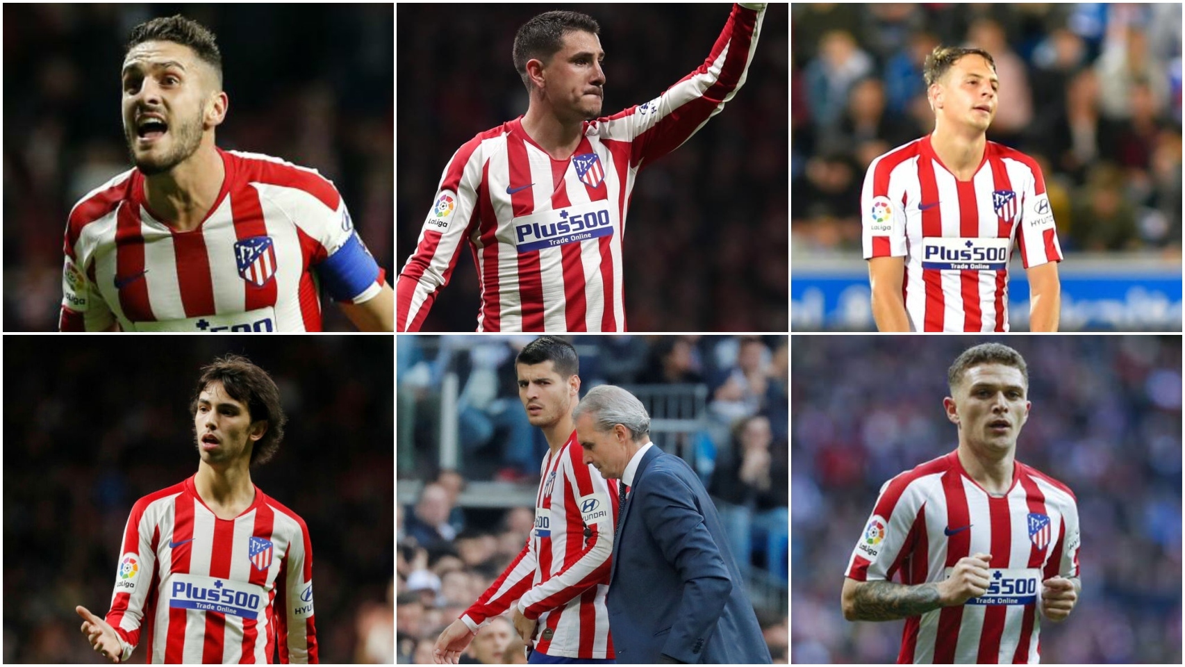 El Atlético de Madrid, más lesiones que puntos en 2020