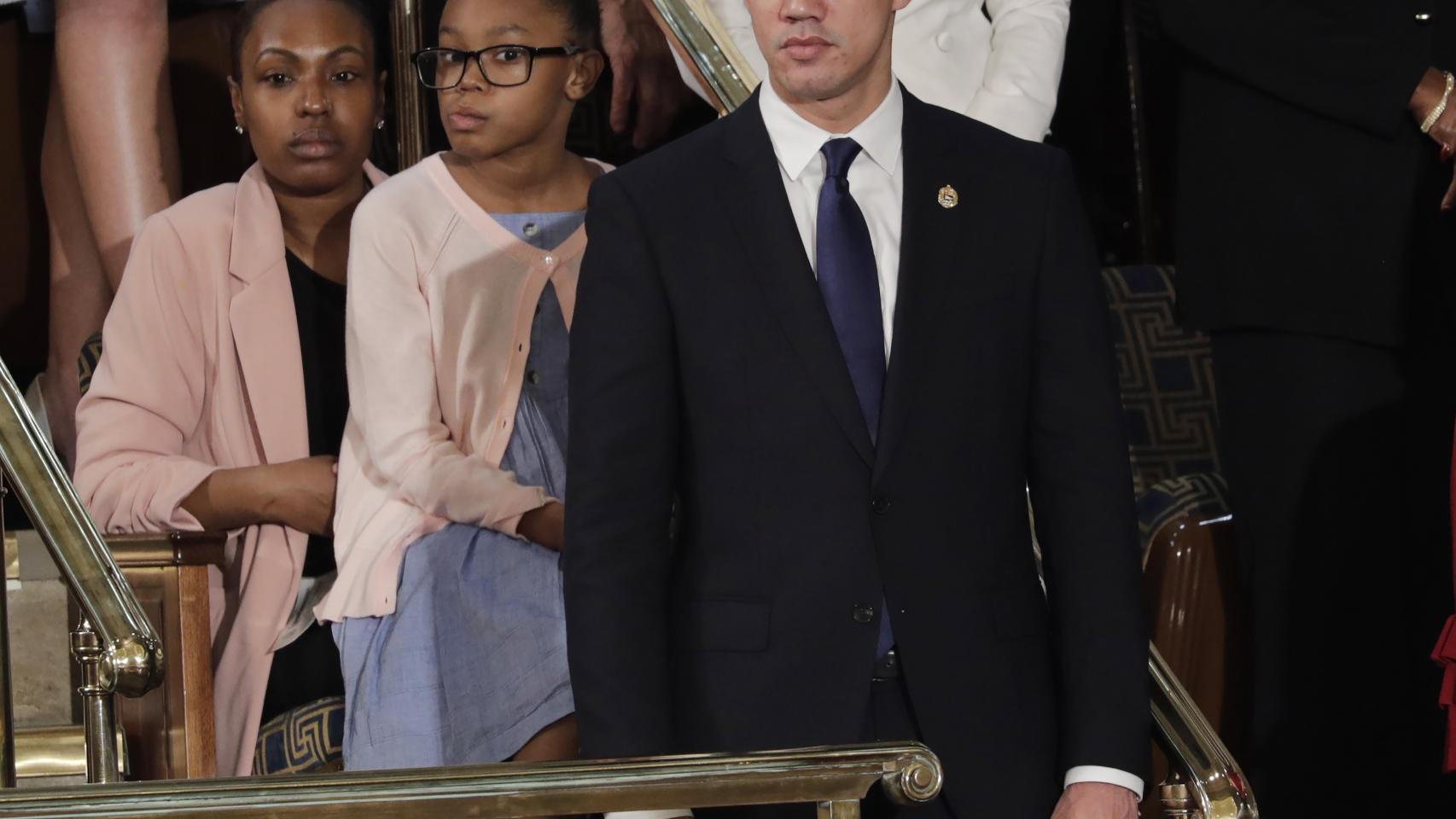 Juan Guaidó en el Capitolio