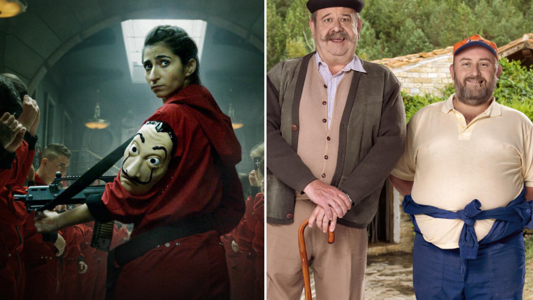 'La casa de papel' y 'El Pueblo'