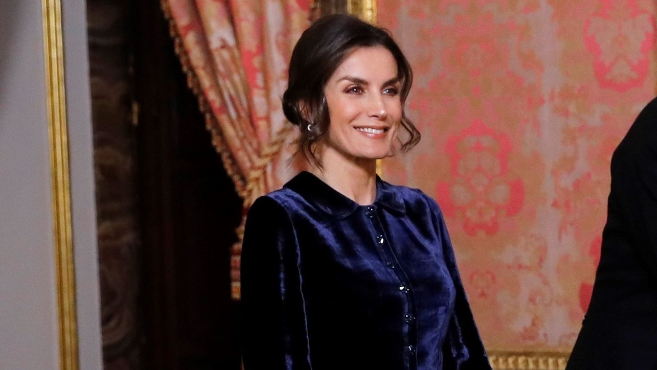 Letizia durante el evento de este miércoles.