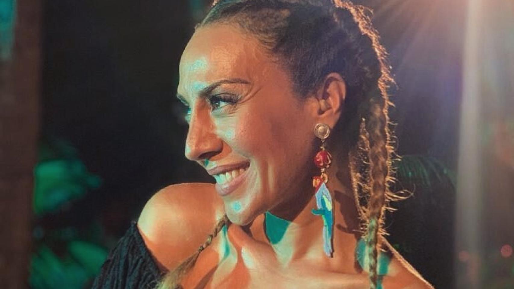 Mónica Naranjo, en una de sus últimas fotografías en redes de 'La isla de las tentaciones'.