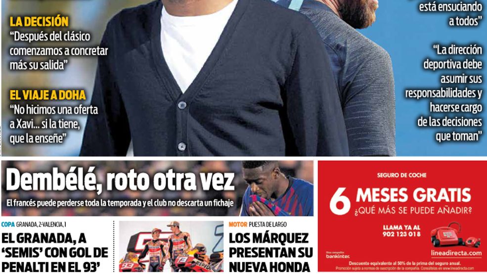 Portada Sport (05/02/20)
