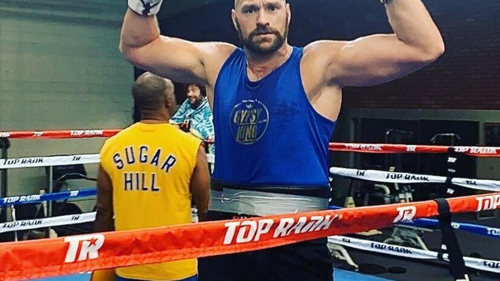 El boxeador Tyson Fury