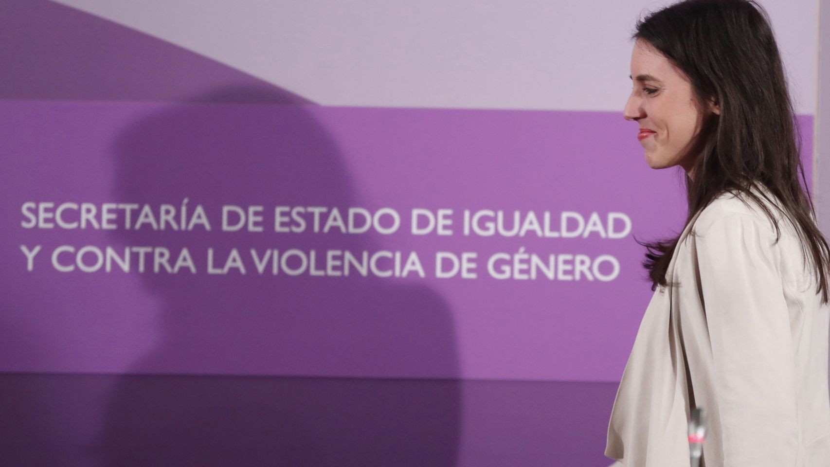Irene Montero, ministra de Igualdad.