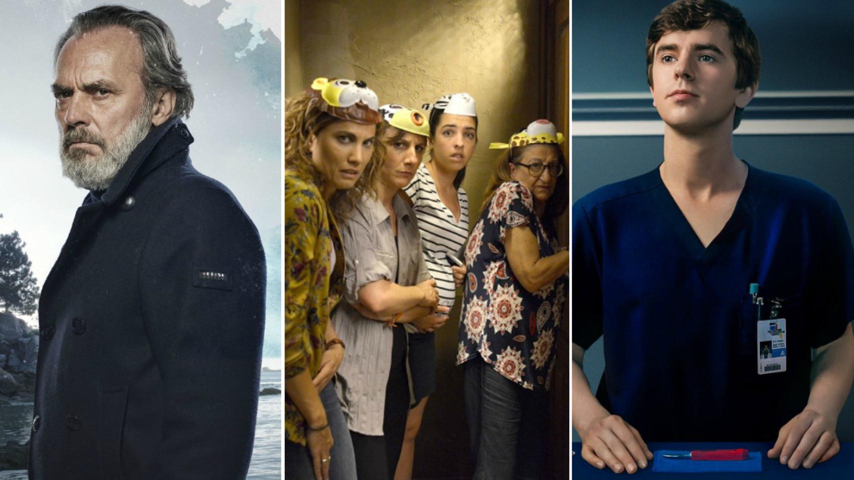 'Vivir sin permiso', 'Señoras del (h)AMPA' y 'The Good Doctor' (Mediaset)