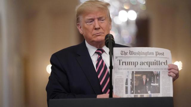 Trump este jueves en la Casa Blanca