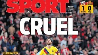 Portada SPORT (07/02/2020)