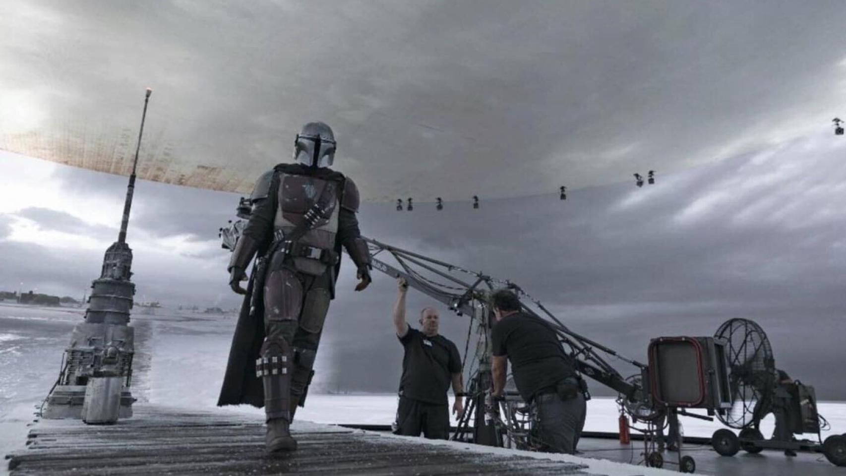 Grabación de 'The Mandalorian', serie estrella de Disney+