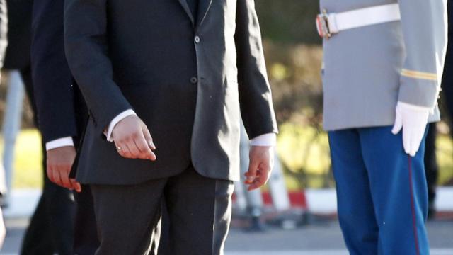 El rey Mohamed VI, en una de sus últimas apariciones públicas.