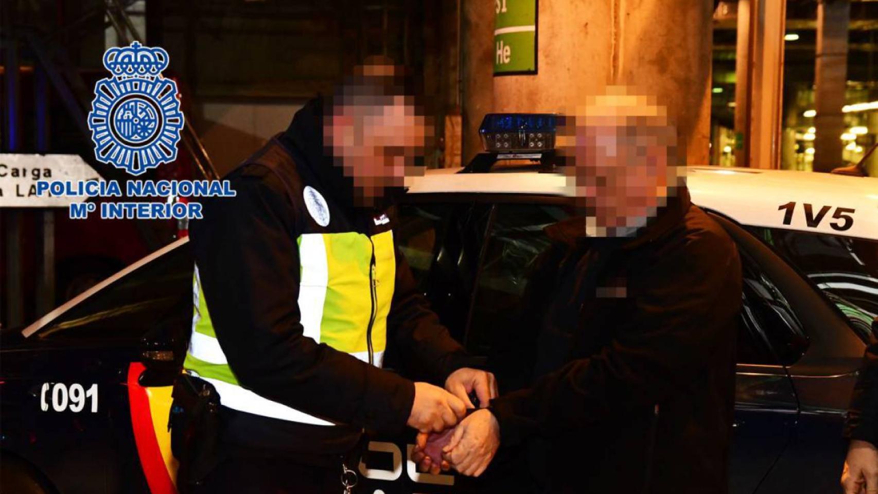 Carlos García Juliá a su llegada este viernes a Madrid.