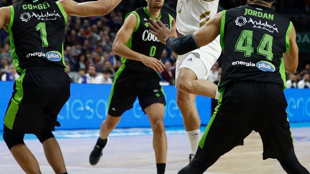 Campazzo, durante el partido de Liga Endesa entre Real Madrid y Betis