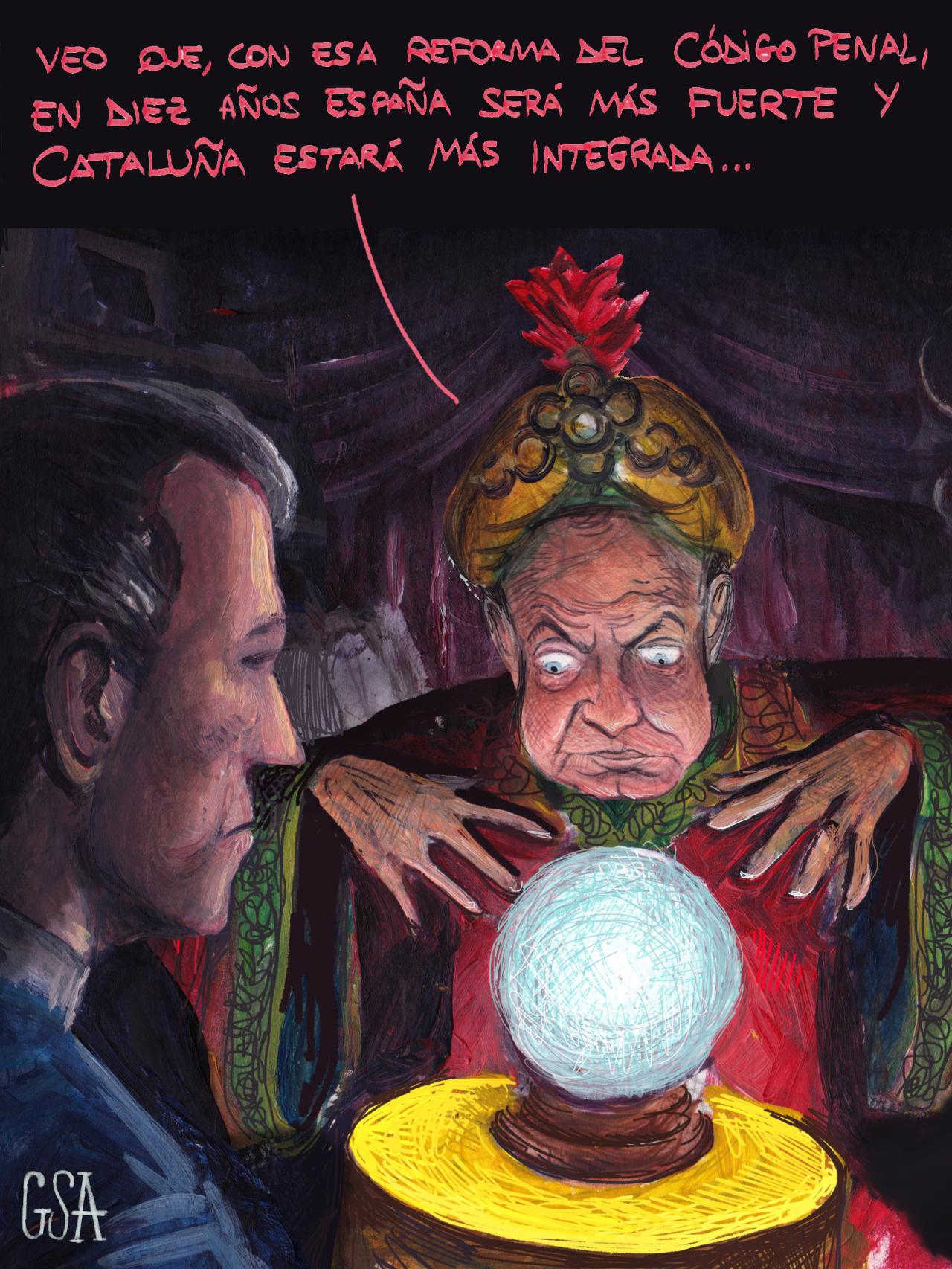 Zapatero, el adivino