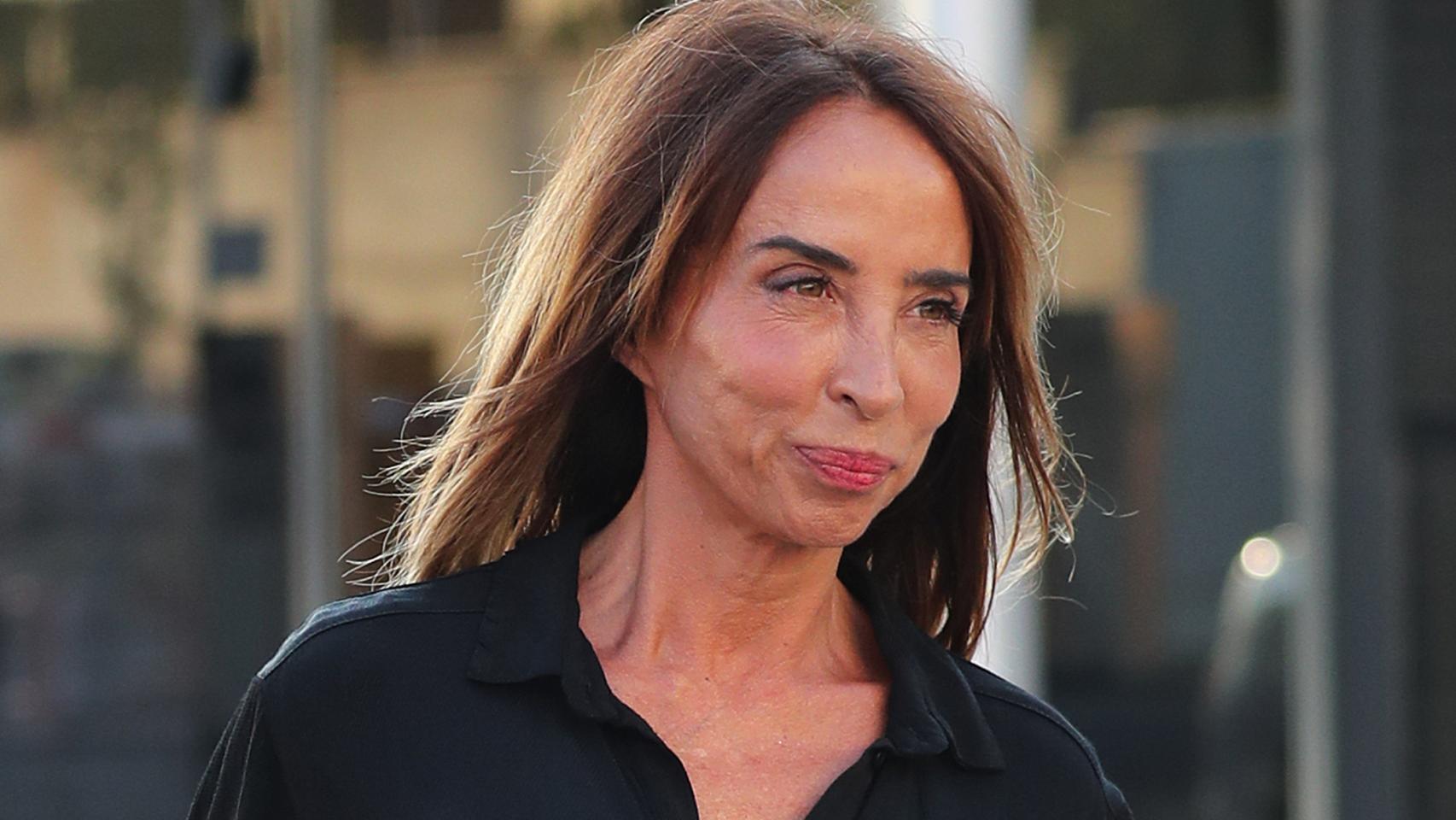 La presentadora María Patiño.