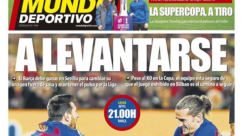Portada Mundo Deportivo (09/02/20)